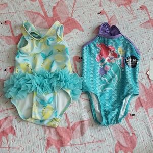 Two 3-6 month swimsuits